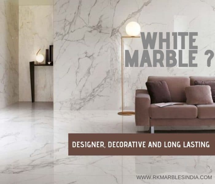 White Marble stone: Designer, Decorative and long lasting