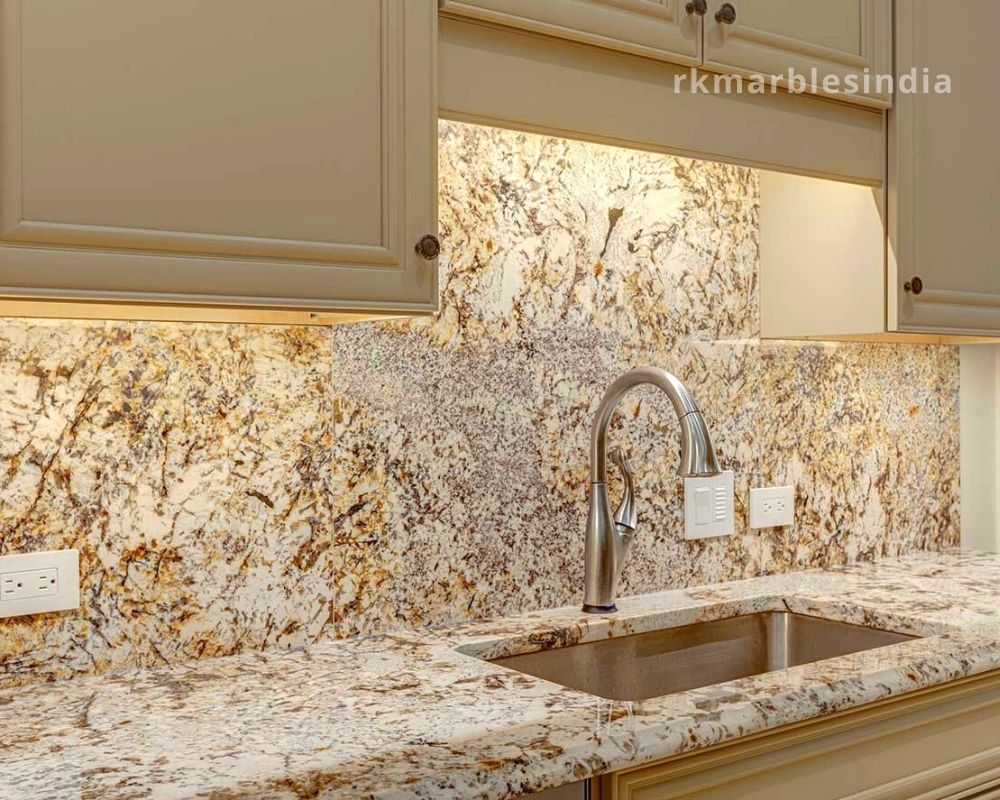 marble kitchen platform granite design