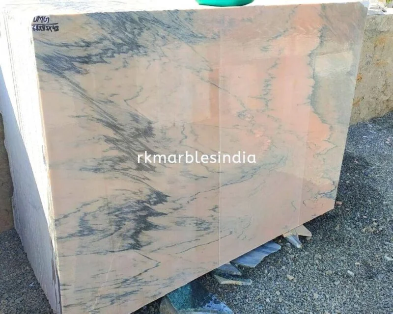 Udaipur pink marble slabs