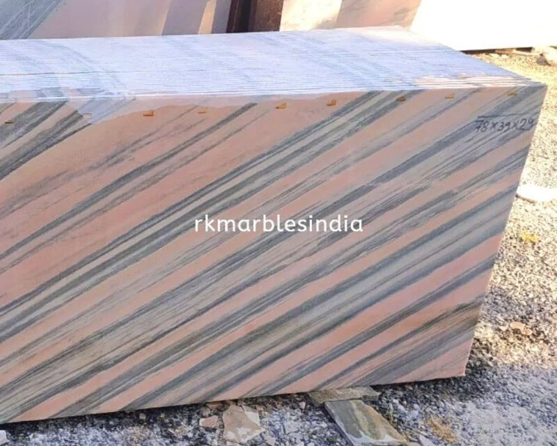 Pink Marble slabs for flooring