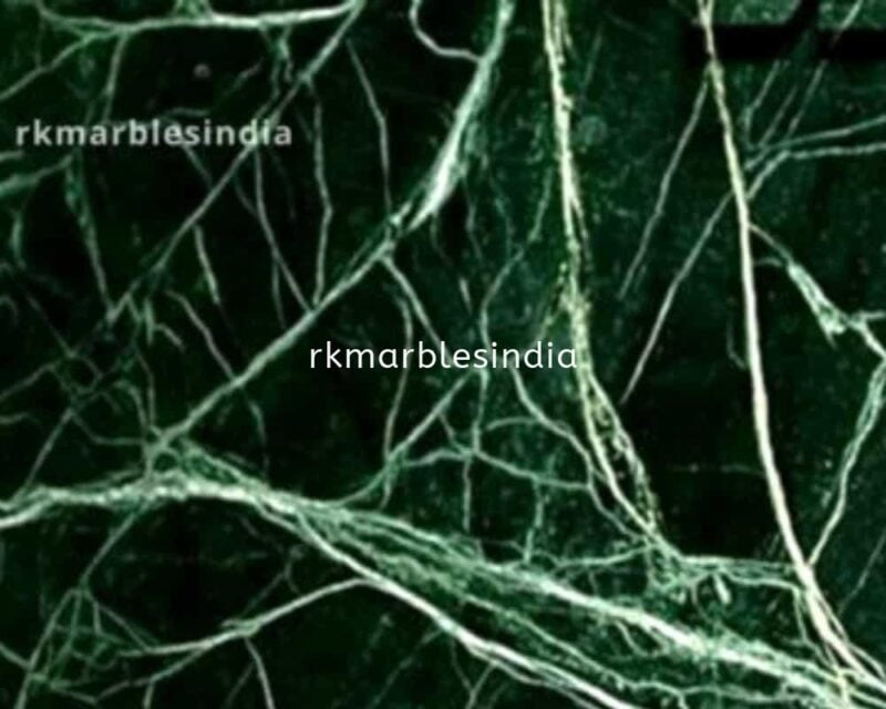 spider green marble
