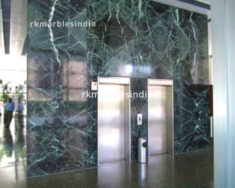 spider green marble