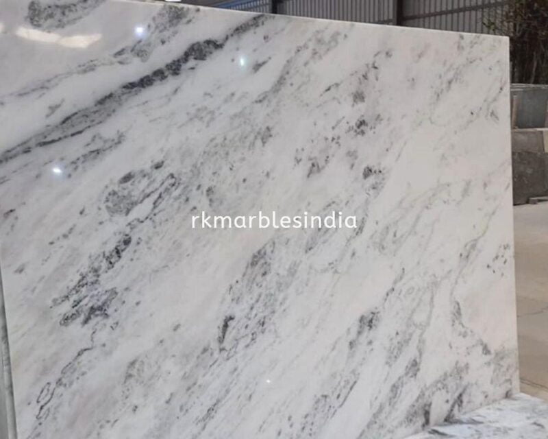 Splash white marble