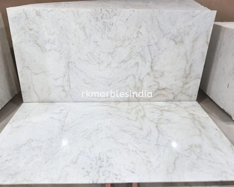 almond white marble slabs