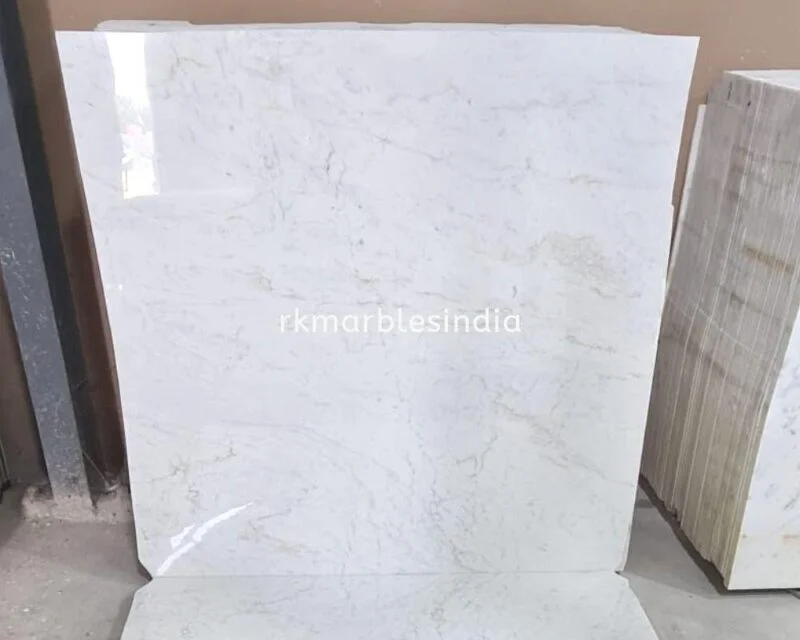 almond white marble slabs