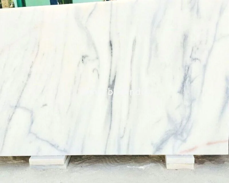 Albeta white marble slabs