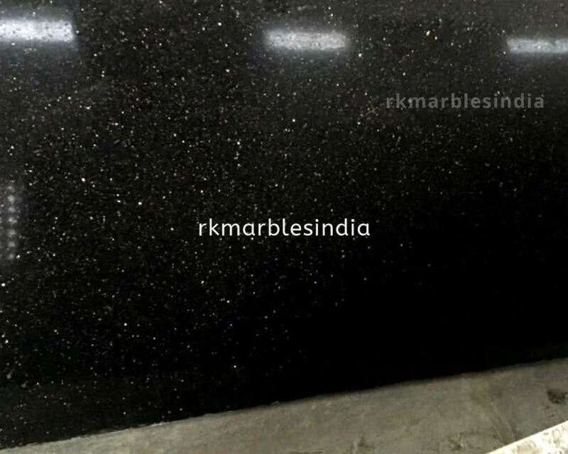 Black Galaxy White Star Granite