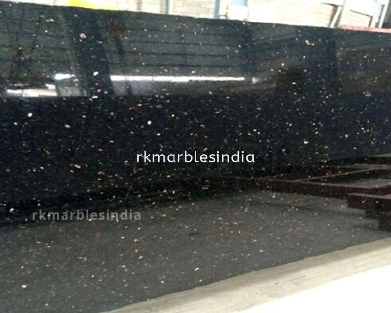 Black Galaxy White Star Granite