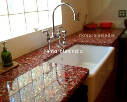 Red Galaxy Granite