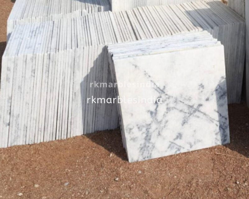 Statuario marble tiles