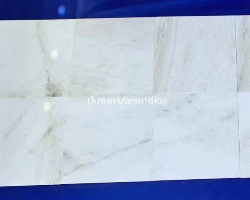 Almond white marble tile