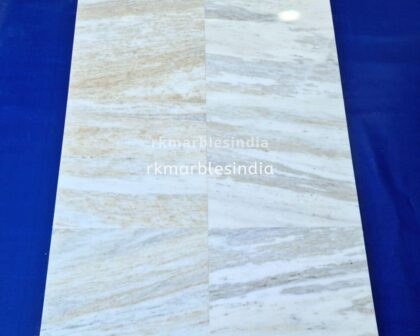 Almond white marble tile