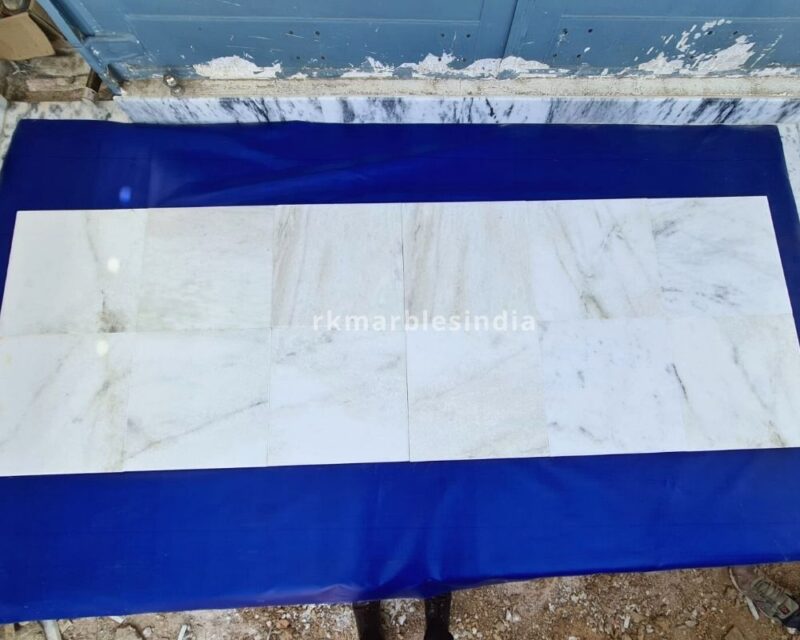 Almond white Marble Tiles