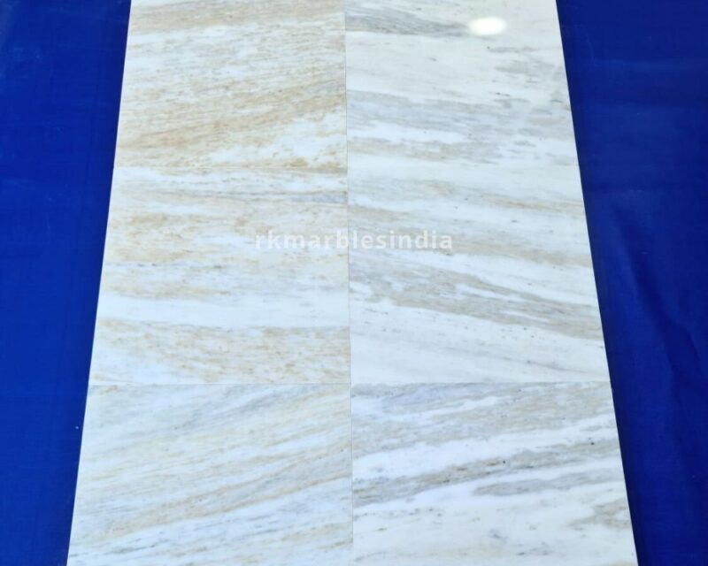 Almond white Marble Tiles