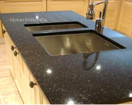 Black Galaxy Golden Star Granite