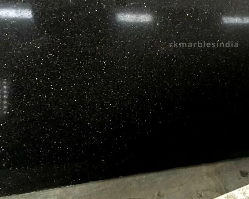 Black Galaxy White Star Granite