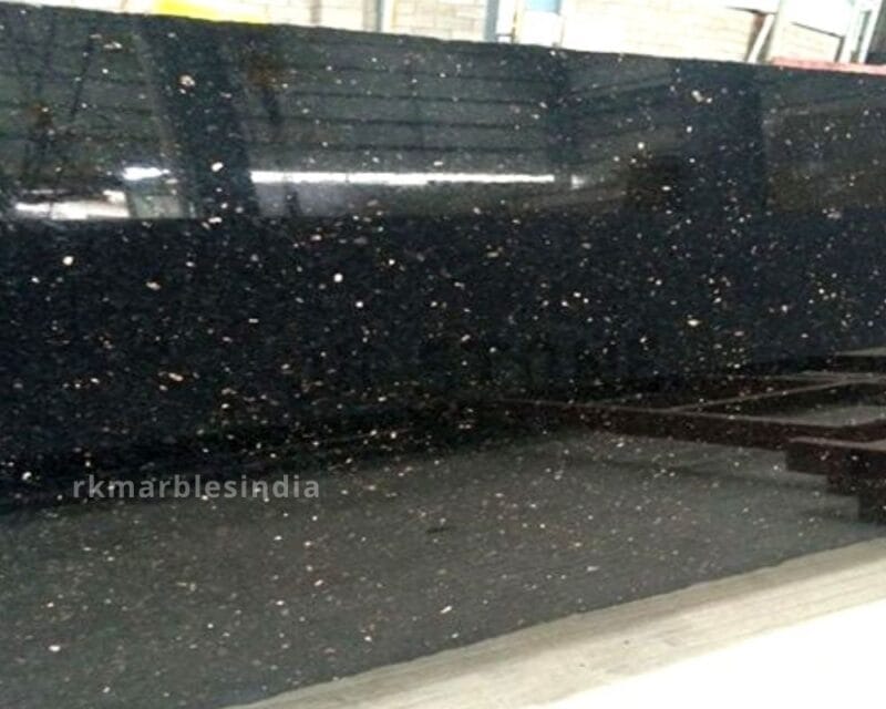 Black Galaxy White Star Granite