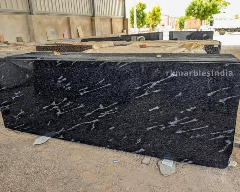 Fish Black Granite