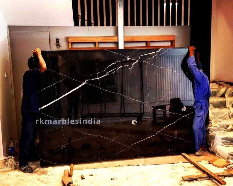 Imported Black Marquina Marble