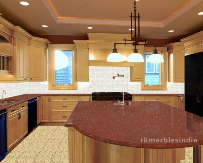 Gem Red granite