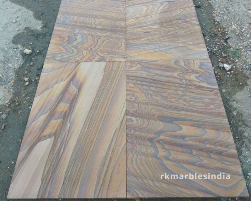 Rainbow Sandstone Tiles