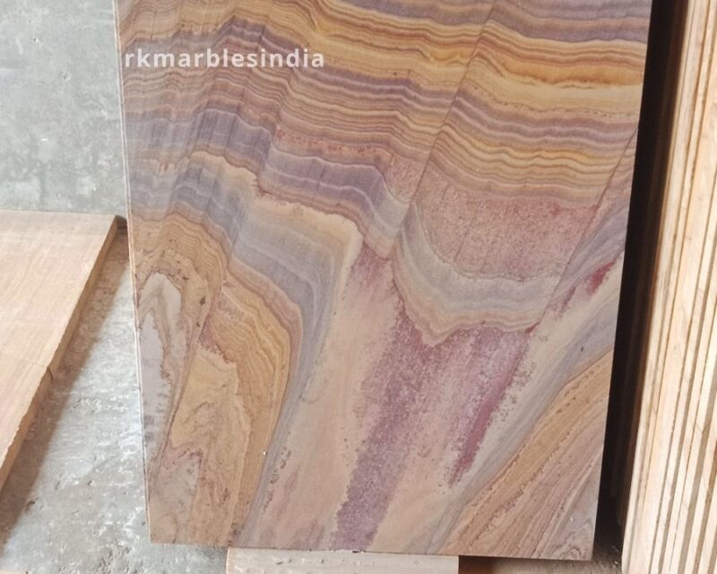 Rainbow Sandstone Tiles