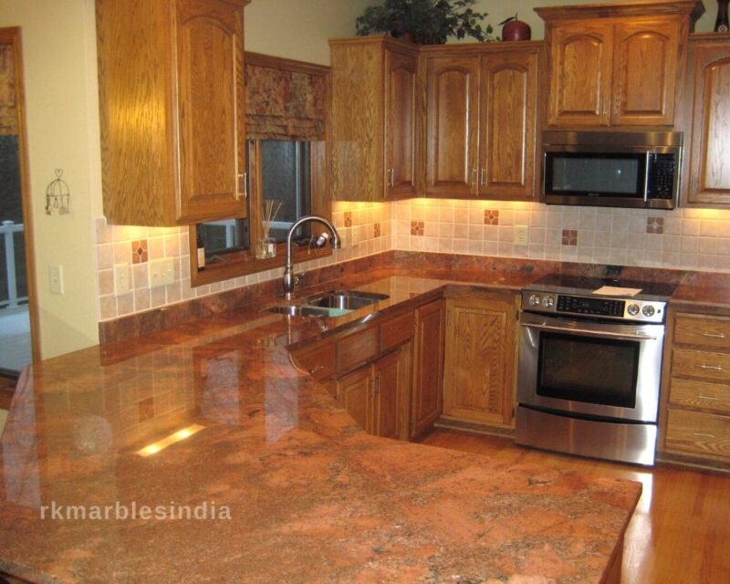 Red Multicolor Granite