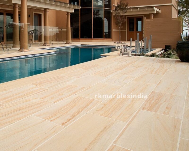 Teakwood Sandstone Tiles