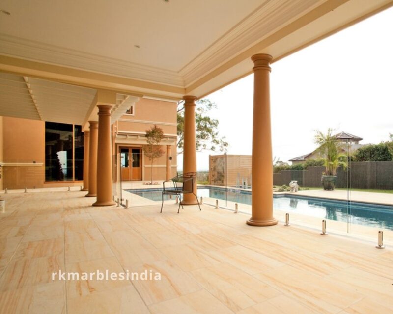 Teakwood Sandstone Tiles