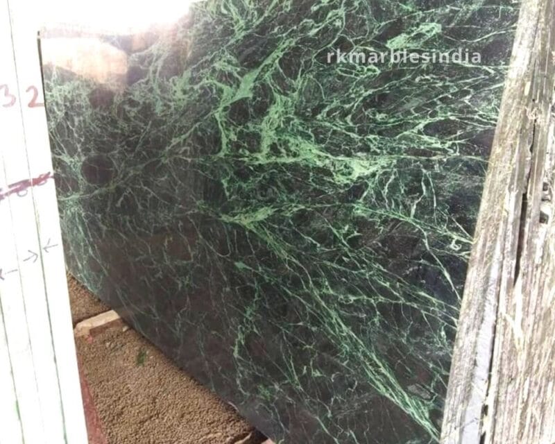 spider green marble